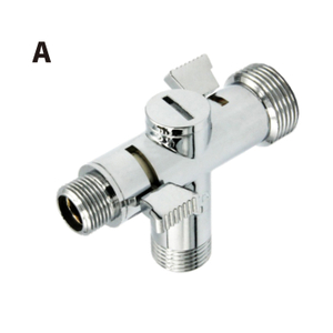 7905 Brass Angle Valve with Two Handle