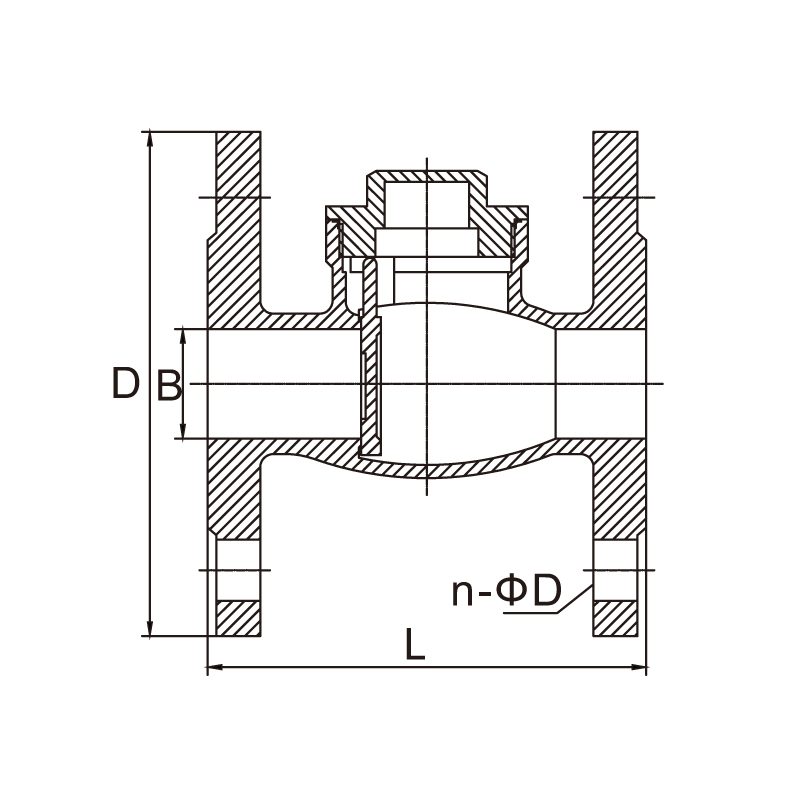 1713 Brass Flange Check Valve